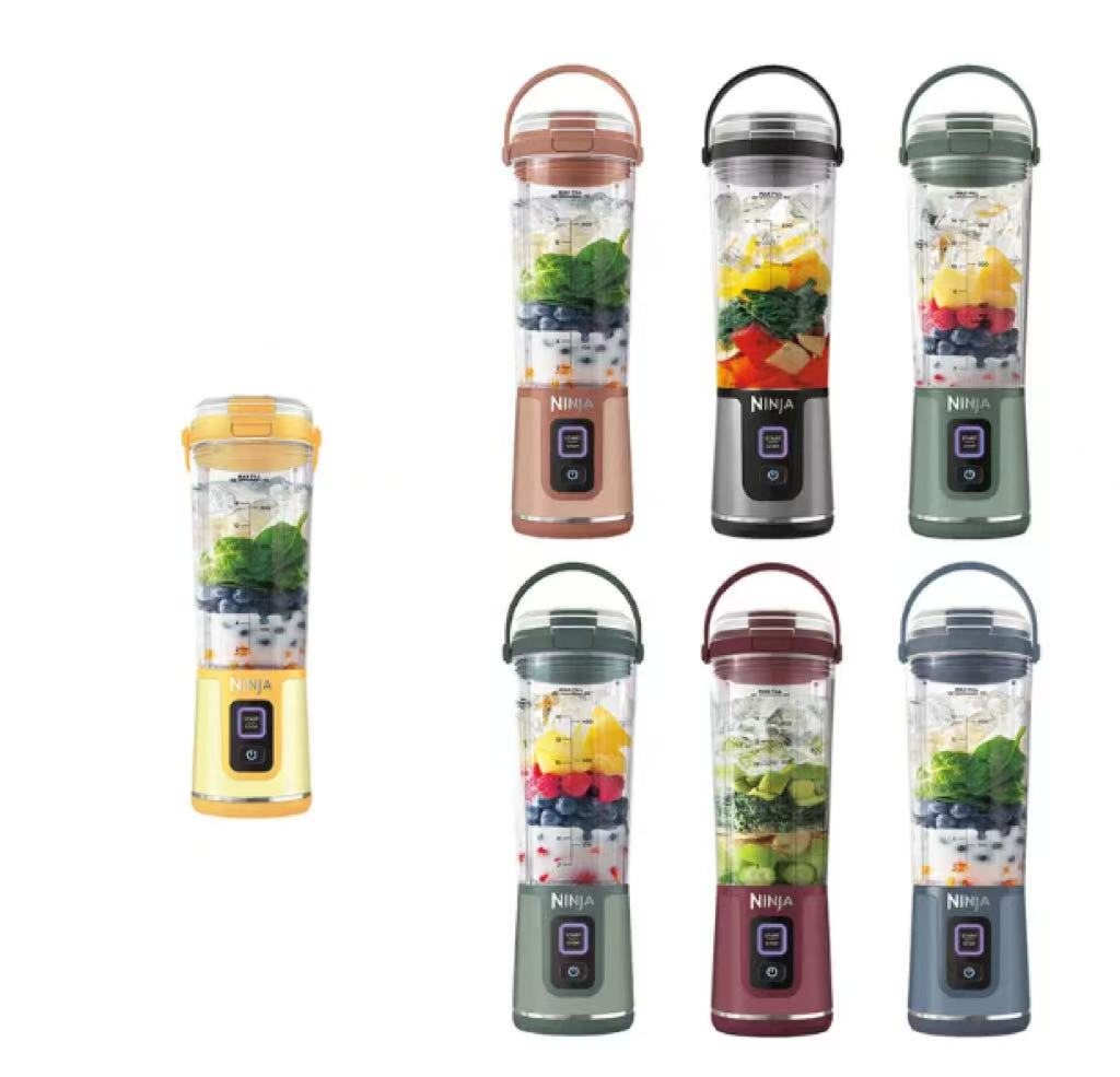 Ninja Blast Portable Blender BC151UK, 530ml Cordless Rechargeable Smoothie Maker