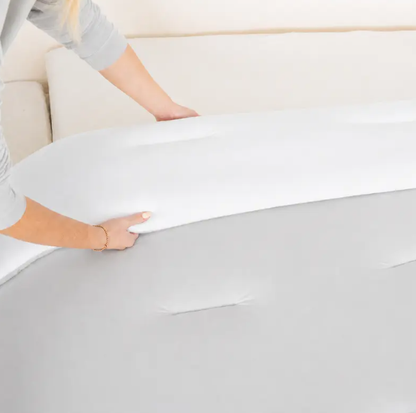 Mellow Sleep MarshMellow Comforter | Cloud-Soft, Double-Stuffed Comforter with Heat-Adaptive Vegan Fill