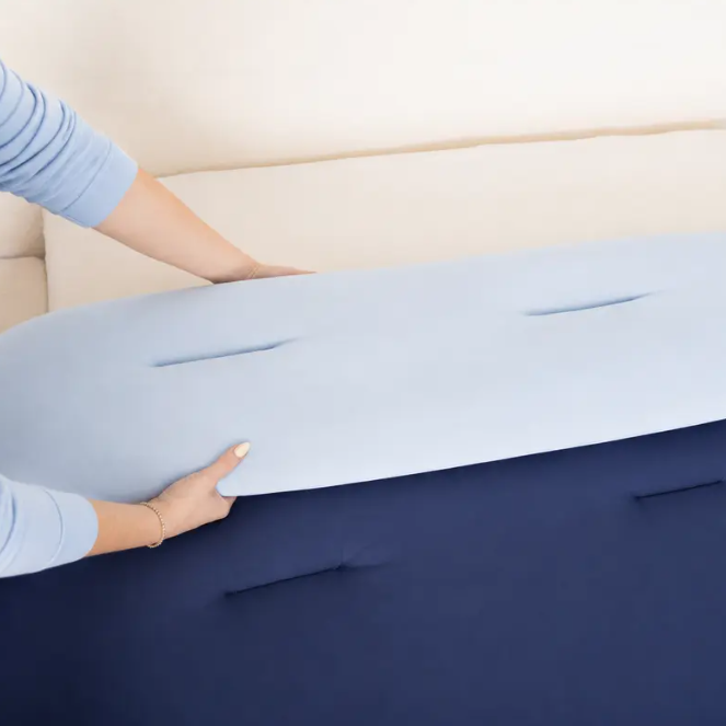 Mellow Sleep MarshMellow Comforter | Cloud-Soft, Double-Stuffed Comforter with Heat-Adaptive Vegan Fill