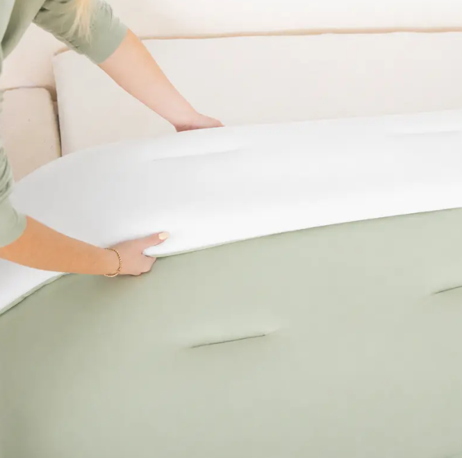 Mellow Sleep MarshMellow Comforter | Cloud-Soft, Double-Stuffed Comforter with Heat-Adaptive Vegan Fill
