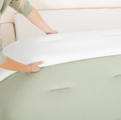 Mellow Sleep MarshMellow Comforter | Cloud-Soft, Double-Stuffed Comforter with Heat-Adaptive Vegan Fill