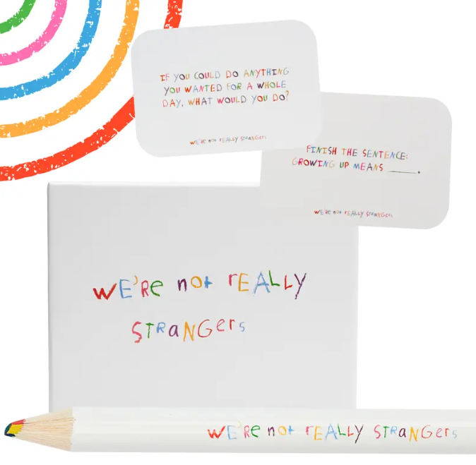We’re Not Really Strangers Kids Edition – 150 Conversation & Activity Cards for Kids, Teens & Adults | Fun Family Connection Game