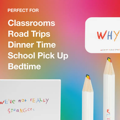 We’re Not Really Strangers Kids Edition – 150 Conversation & Activity Cards for Kids, Teens & Adults | Fun Family Connection Game