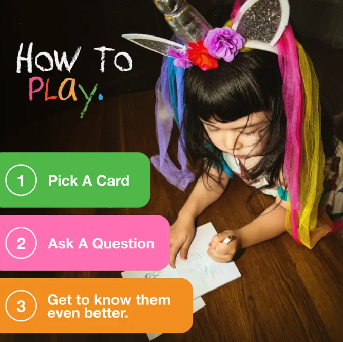We’re Not Really Strangers Kids Edition – 150 Conversation & Activity Cards for Kids, Teens & Adults | Fun Family Connection Game