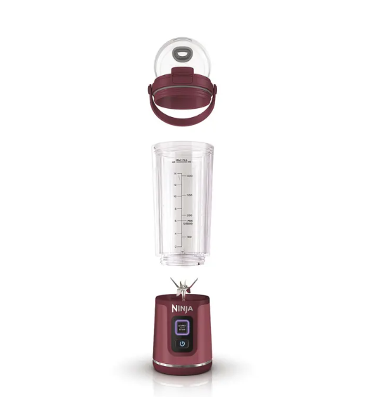 Ninja Blast Portable Blender BC151UK, 530ml Cordless Rechargeable Smoothie Maker