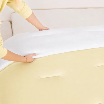 Mellow Sleep MarshMellow Comforter | Cloud-Soft, Double-Stuffed Comforter with Heat-Adaptive Vegan Fill