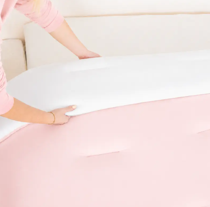 Mellow Sleep MarshMellow Comforter | Cloud-Soft, Double-Stuffed Comforter with Heat-Adaptive Vegan Fill